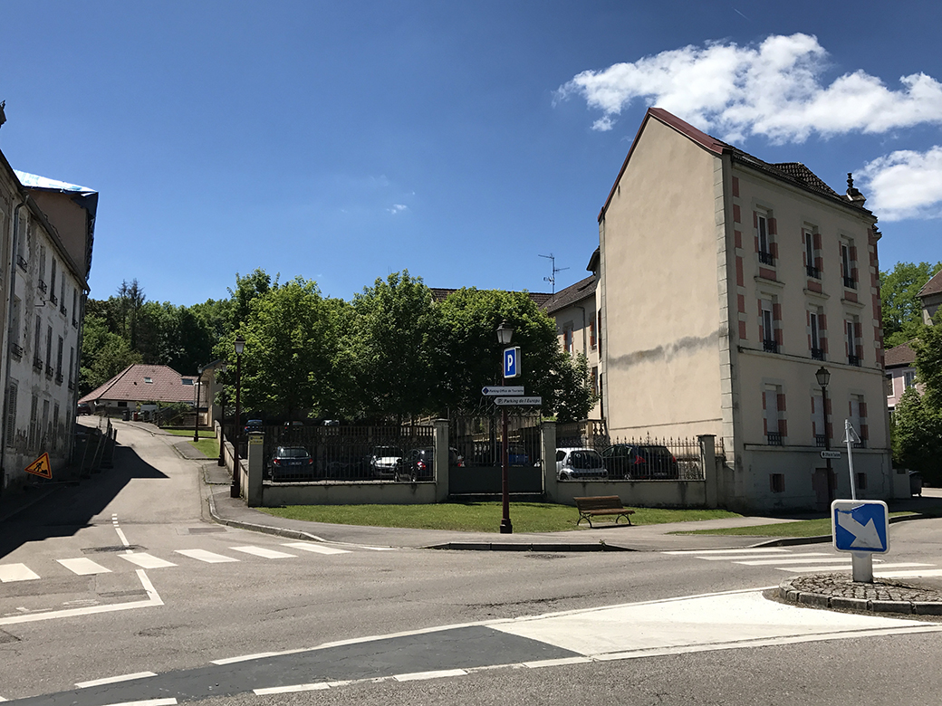 Former location of the Hotel de Paris (now gone)